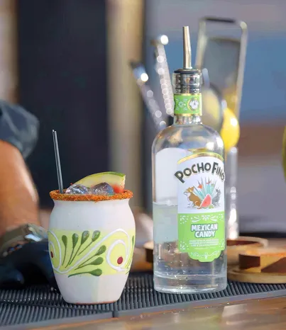 Mexican Candy on a bar